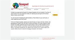 Desktop Screenshot of gospelbraceletministry.com